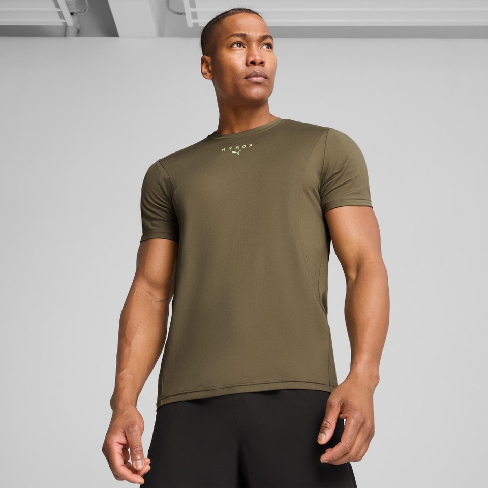 M PUMA x HYROX Cloudspun Tee - Green