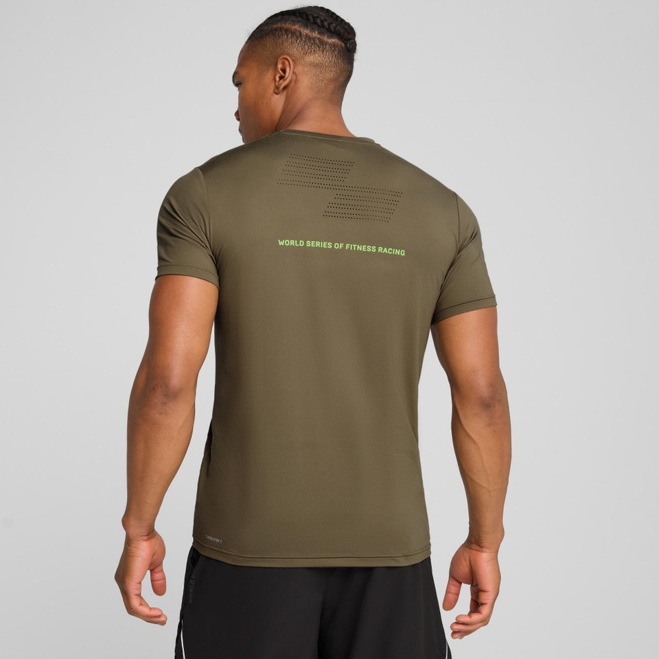 M PUMA x HYROX Cloudspun Tee - Green