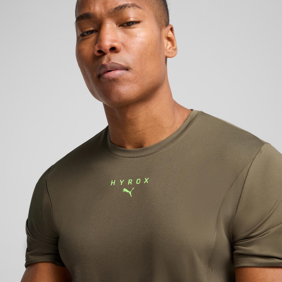M PUMA x HYROX Cloudspun Tee - Green