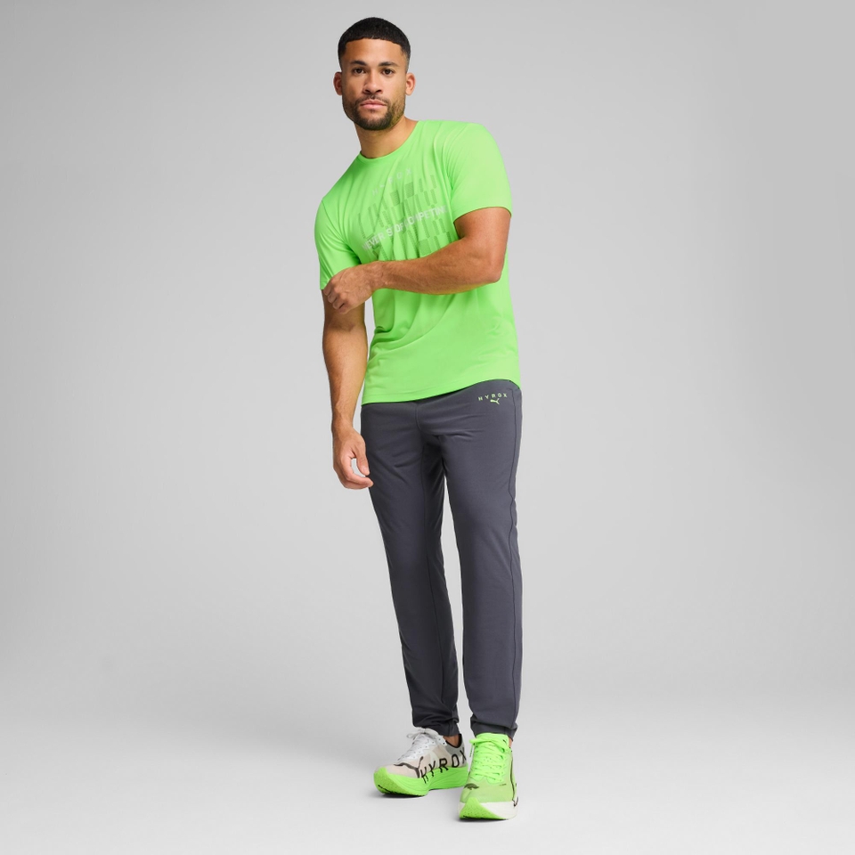 M PUMA x HYROX TAD TEE - Green