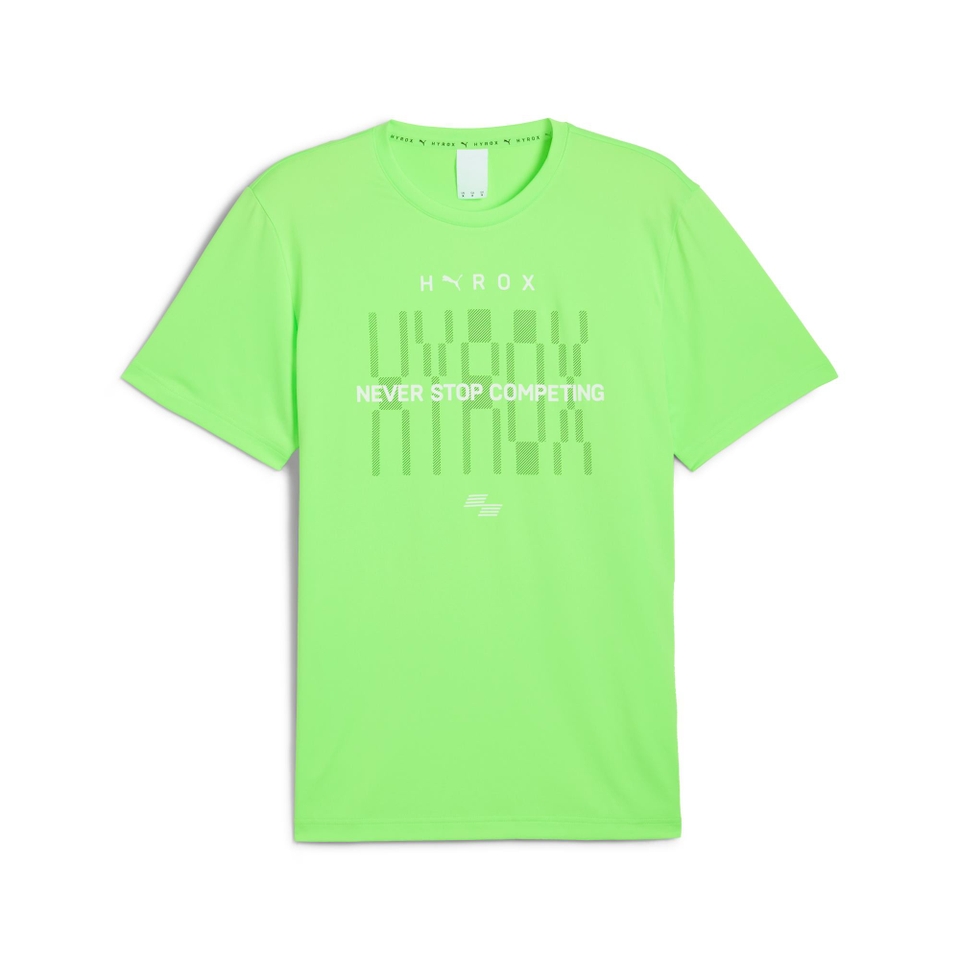 M PUMA x HYROX TAD TEE - Green