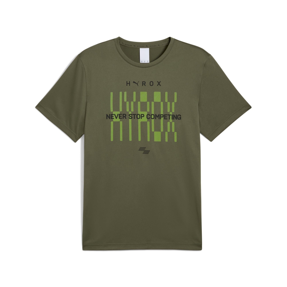 M PUMA x HYROX TAD TEE - Green