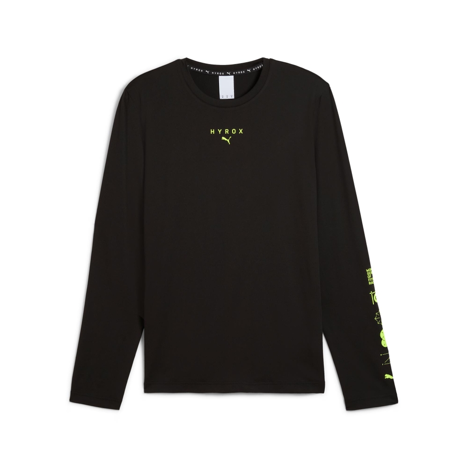 M PUMA x HYROX Cloudspun LS Tee - Black