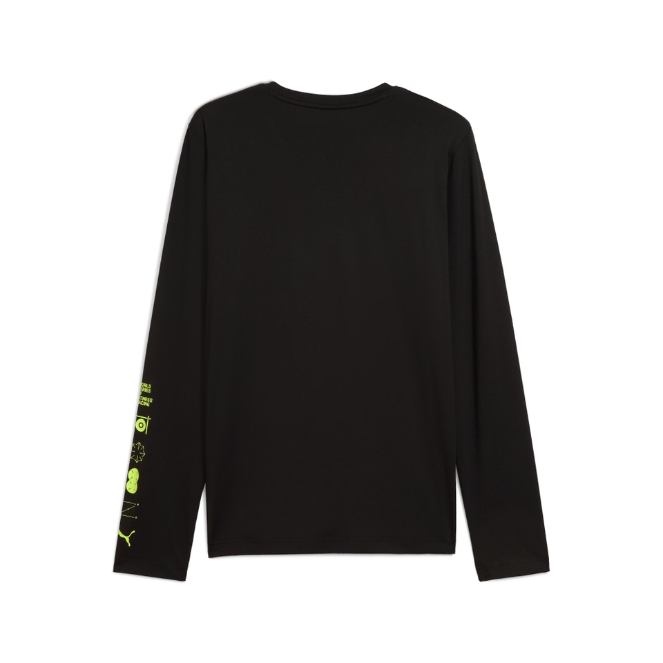 M PUMA x HYROX Cloudspun LS Tee - Black