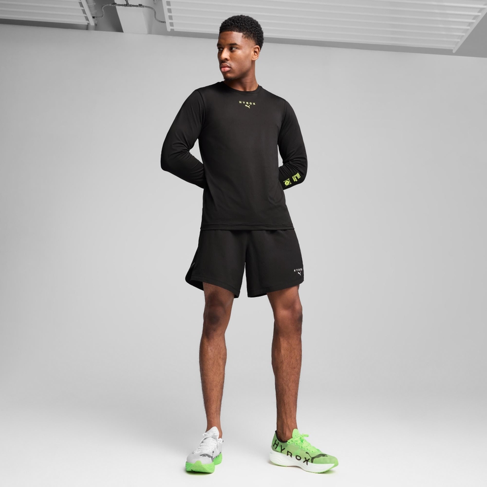 M PUMA x HYROX Cloudspun LS Tee - Black