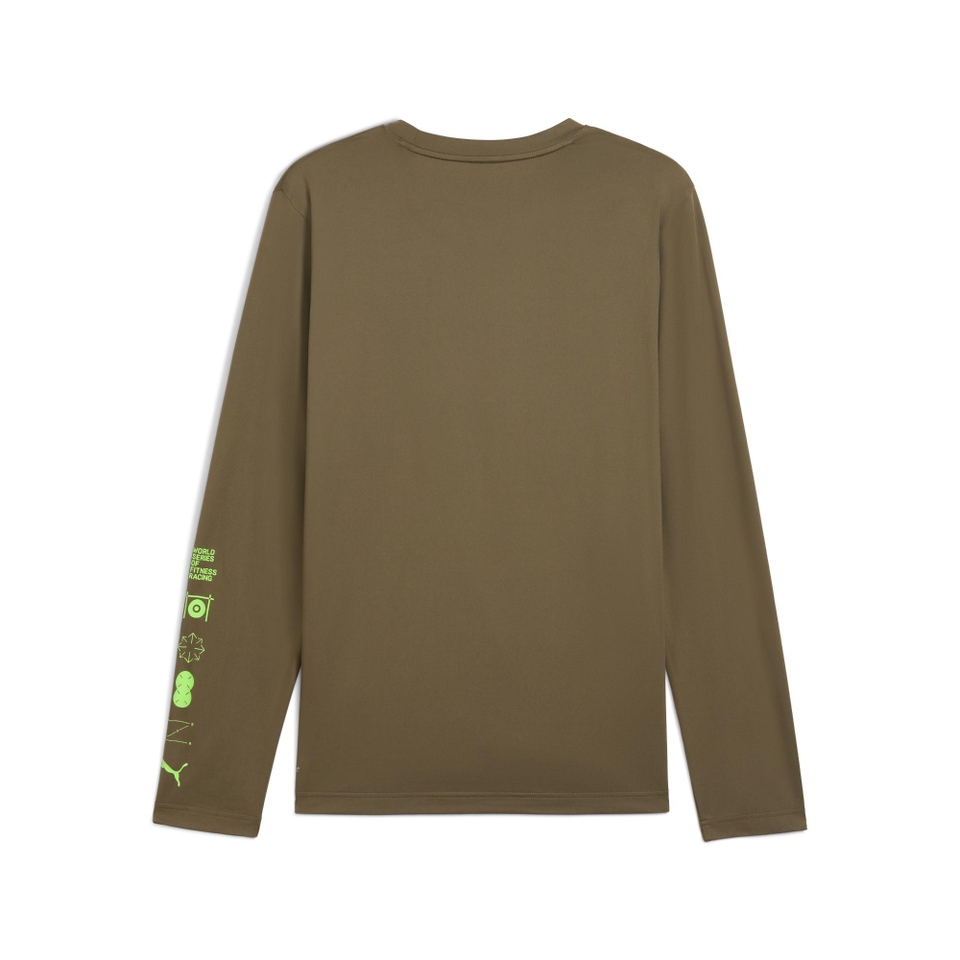 M PUMA x HYROX Cloudspun LS Tee - Green