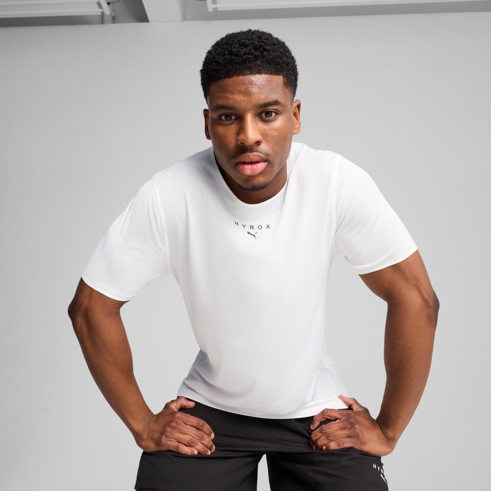 M PUMA x HYROX ULTRASPUN TEE - White
