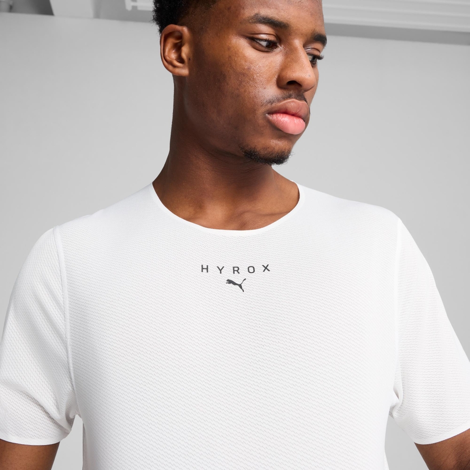M PUMA x HYROX ULTRASPUN TEE - White