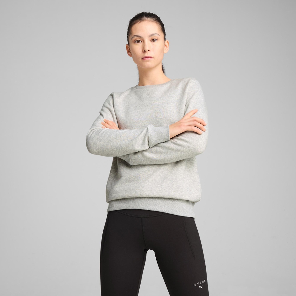 W PUMA x HYROX Crewneck - Grey
