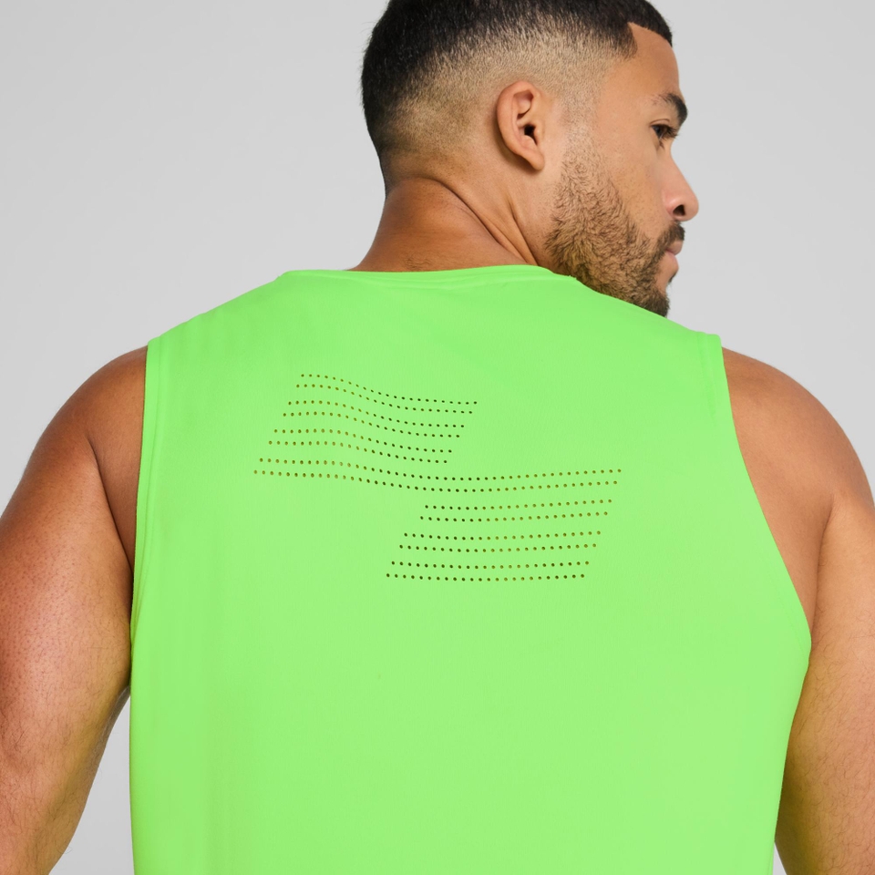 M PUMA x HYROX Cloudspun Tank - Green