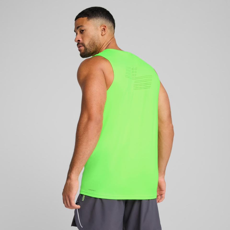 M PUMA x HYROX Cloudspun Tank - Green