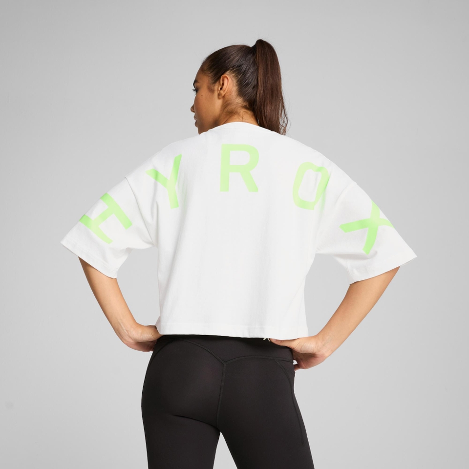 W PUMA x HYROX Oversize Tee - White