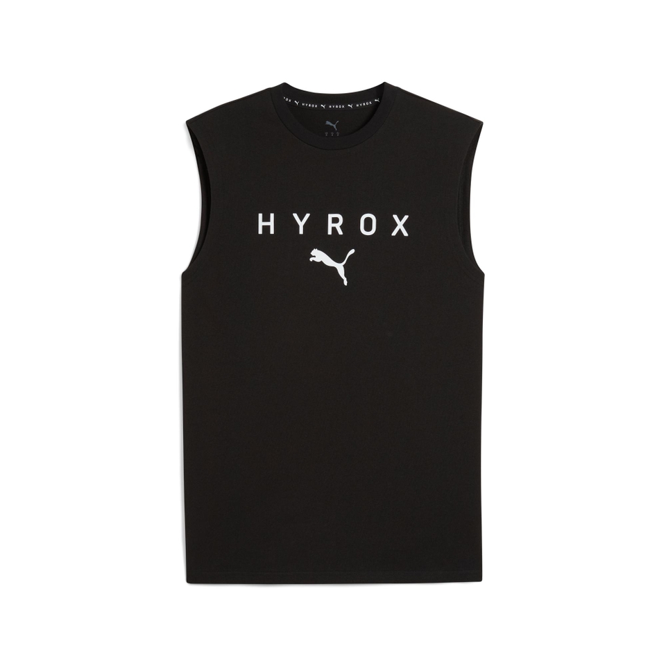 UNISEX PUMA x HYROX CUTOFF TANK - Black