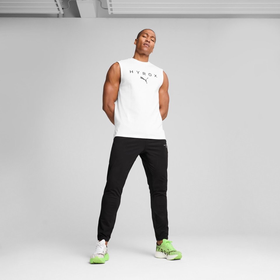 UNISEX PUMA x HYROX CUTOFF TANK - White