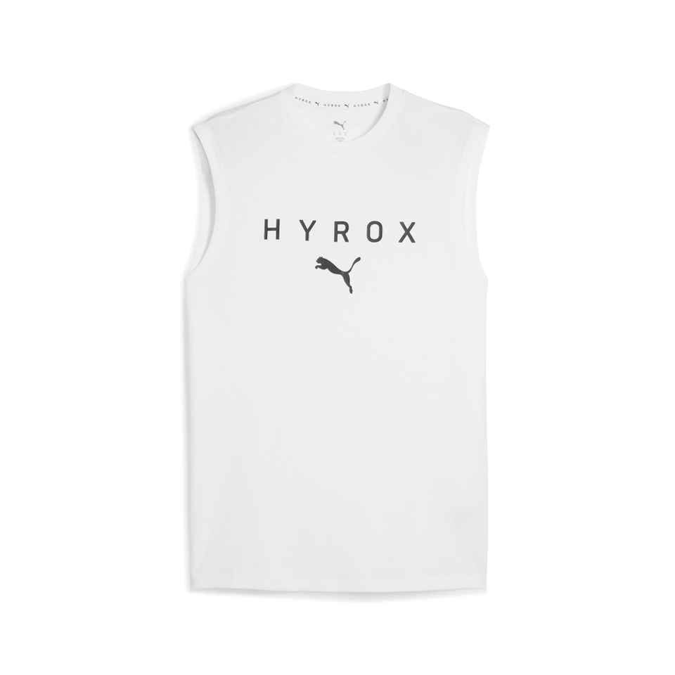 UNISEX PUMA x HYROX CUTOFF TANK - White