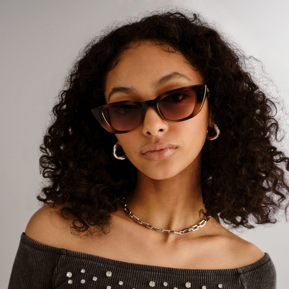 Le Specs Dream Lover Polycarbonate Cat-Eye-Frame Sunglasses