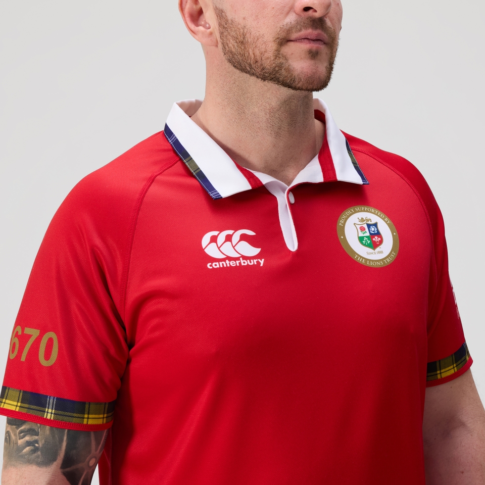 ADULT UNISEX MY NAME'S DODDIE FOUNDATION X BRITISH & IRISH LIONS CHARITY RUGBY JERSEY