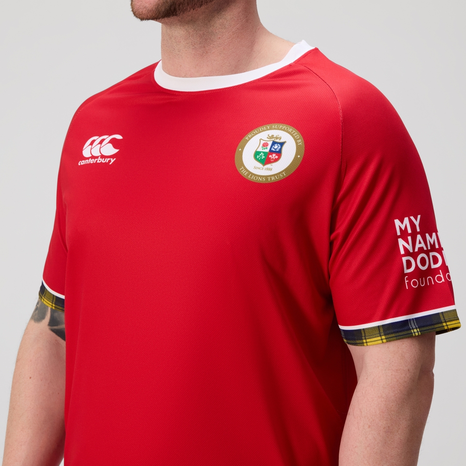 ADULT UNISEX MY NAME'5 DODDIE FOUNDATION X BRITISH & IRISH LIONS CHARITY TEE