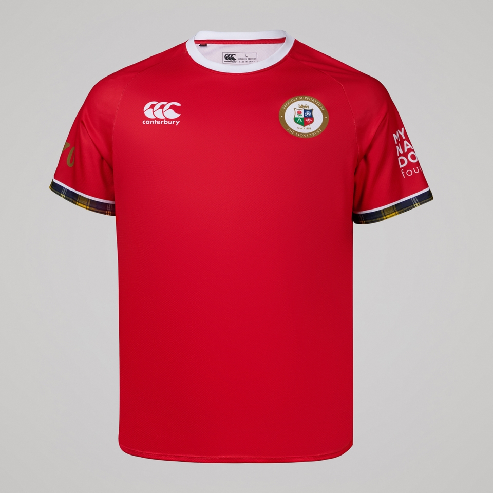 ADULT UNISEX MY NAME'5 DODDIE FOUNDATION X BRITISH & IRISH LIONS CHARITY TEE