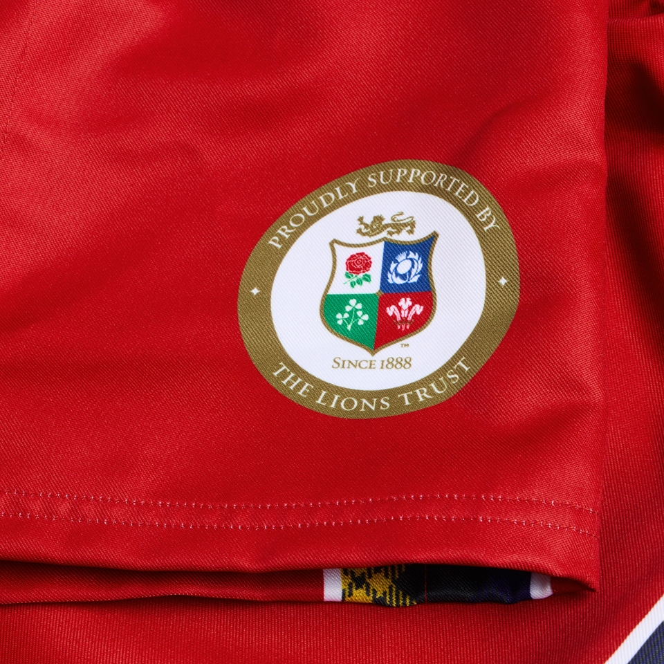 ADULT UNISEX MY NAME'5 DODDIE FOUNDATION X BRITISH & IRISH LIONS CHARITY RUGBY SHORTS