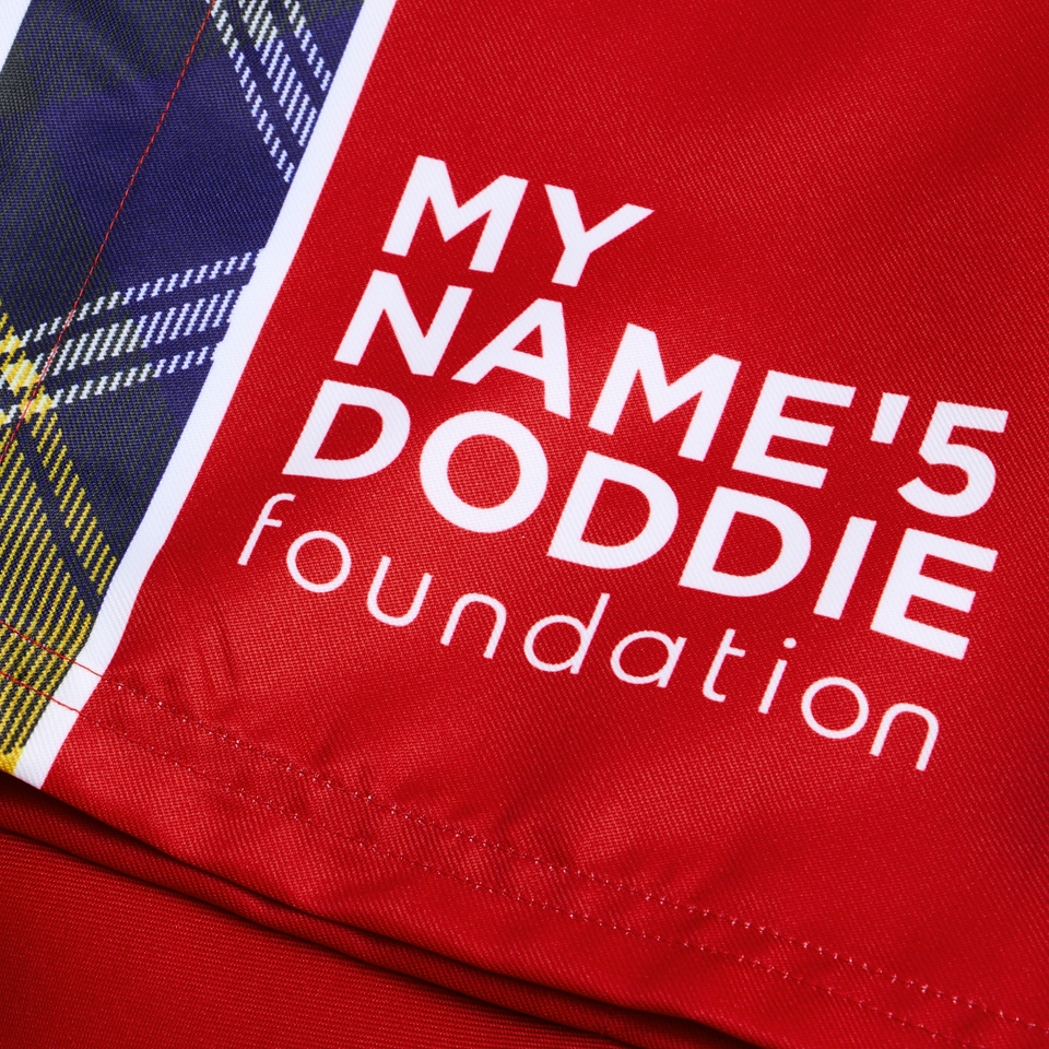 ADULT UNISEX MY NAME'5 DODDIE FOUNDATION X BRITISH & IRISH LIONS CHARITY RUGBY SHORTS