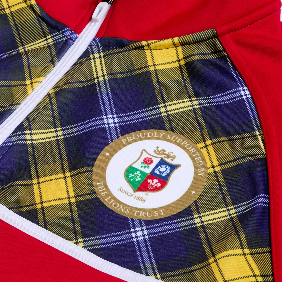 ADULT UNISEX MY NAME'5 DODDIE FOUNDATION X BRITISH & IRISH LIONS CHARITY 1/4 FLEECE MIDLAYER