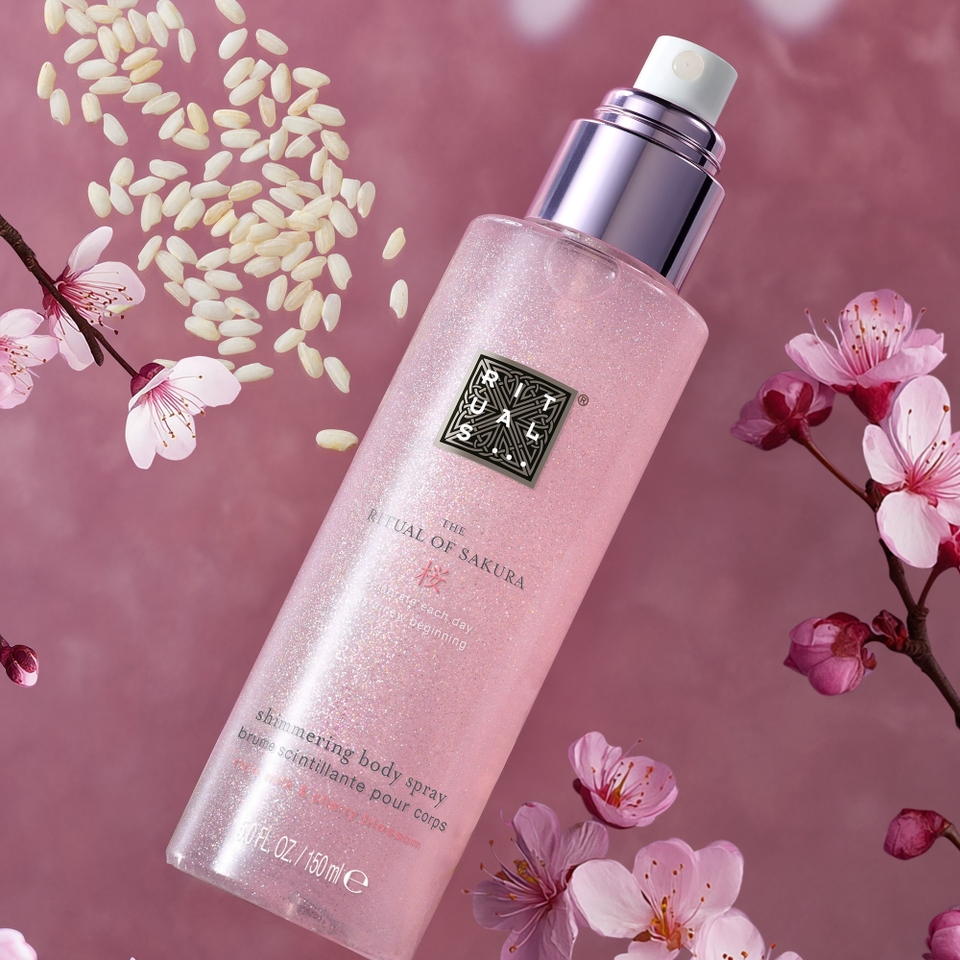 Shimmering Rituals Cherry Blossom Body Spray RITUALS The Ritual Of