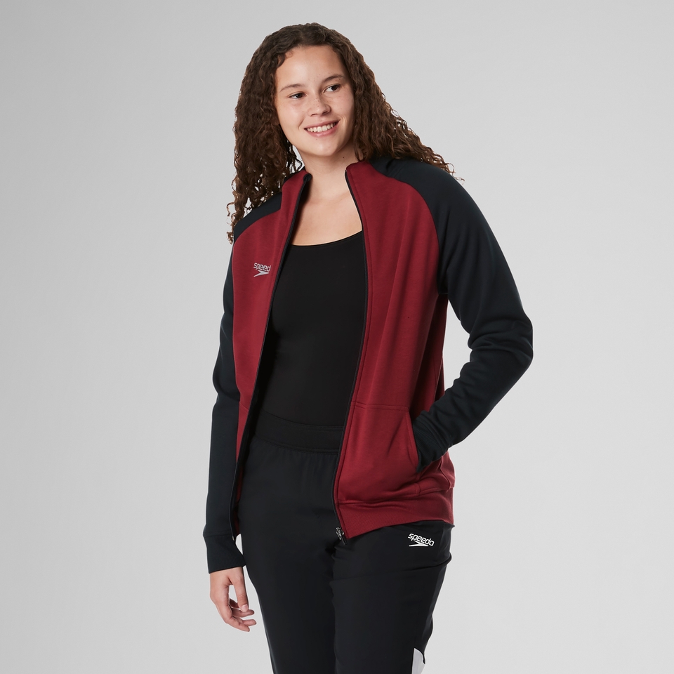 Women's Team Jacket Dark Red