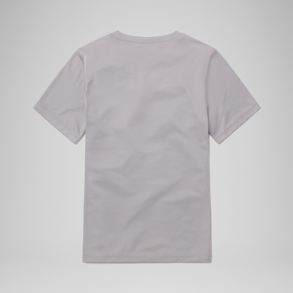 Short Sleeve Swim T-shirt Gray