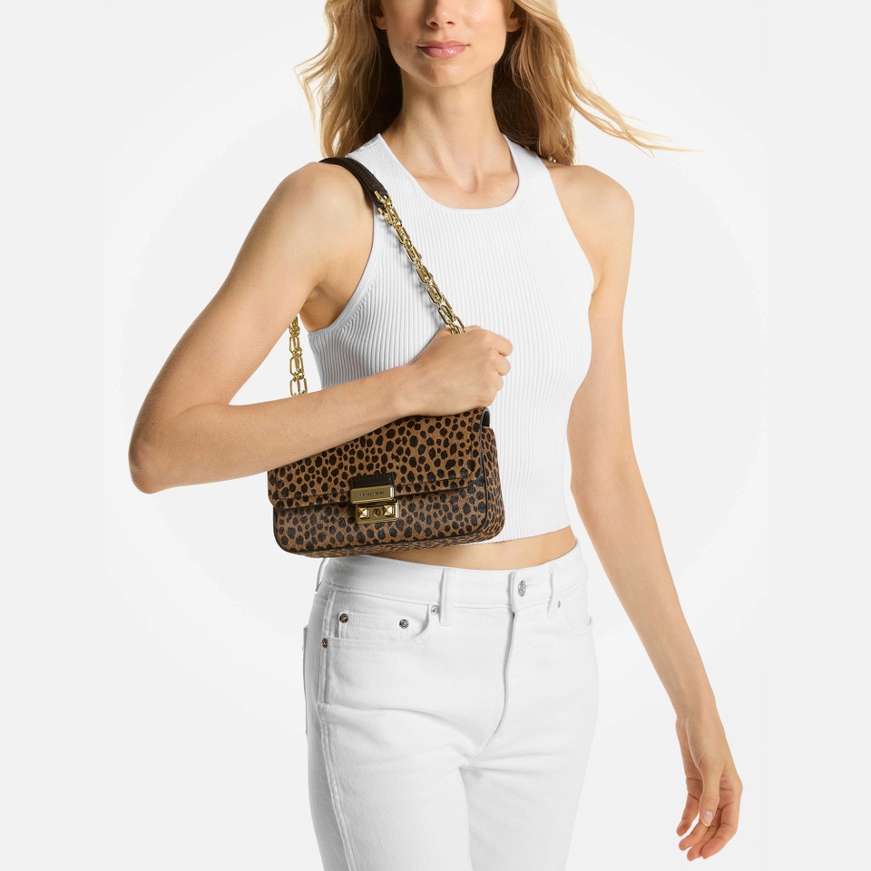 MICHAEL Michael Kors Tribeca Calf Hair Shoulder Bag