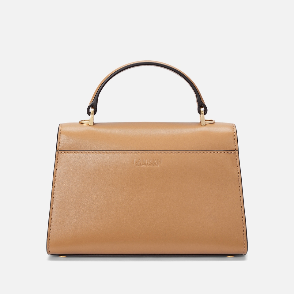Lauren Ralph Lauren Farrah Leather Small Satchel