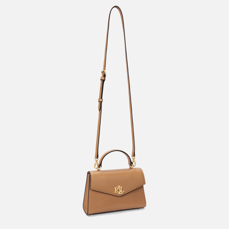 Lauren Ralph Lauren Farrah Leather Small Satchel