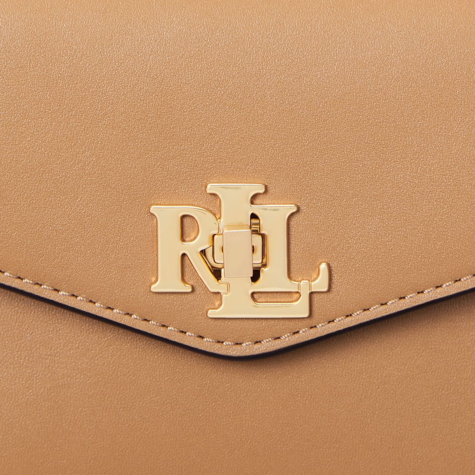 Lauren Ralph Lauren Farrah Leather Small Satchel