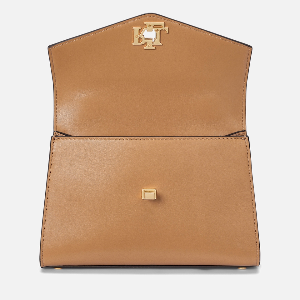 Lauren Ralph Lauren Farrah Leather Small Satchel