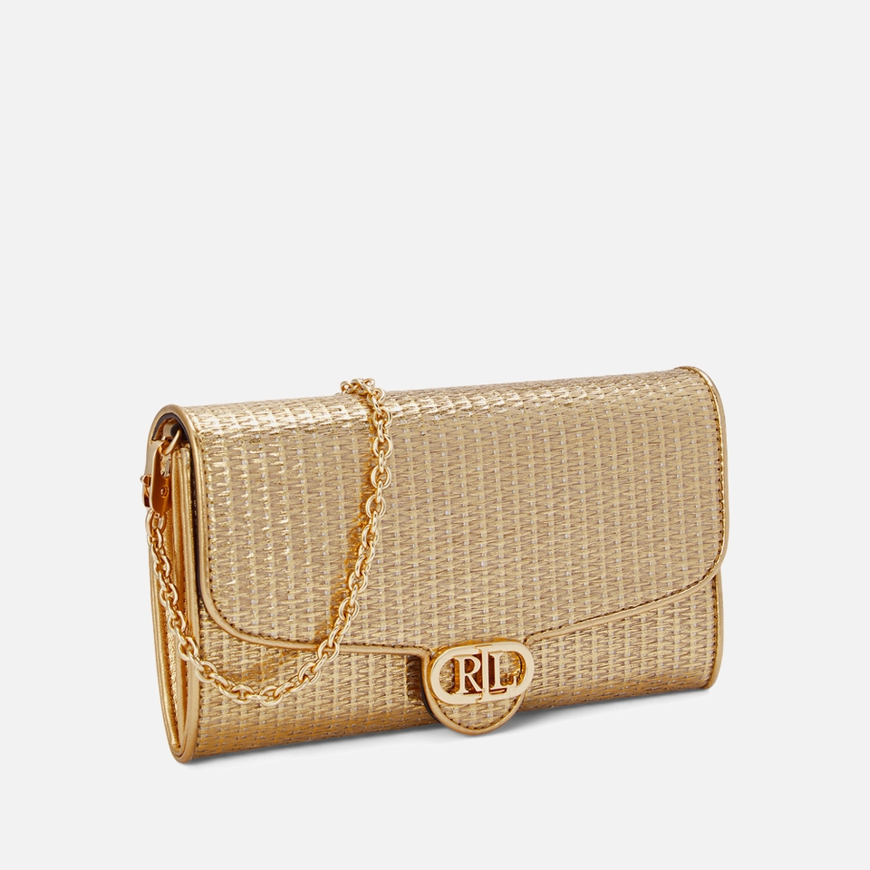 Lauren Ralph Lauren Adair 20 Metallic Woven Wallet
