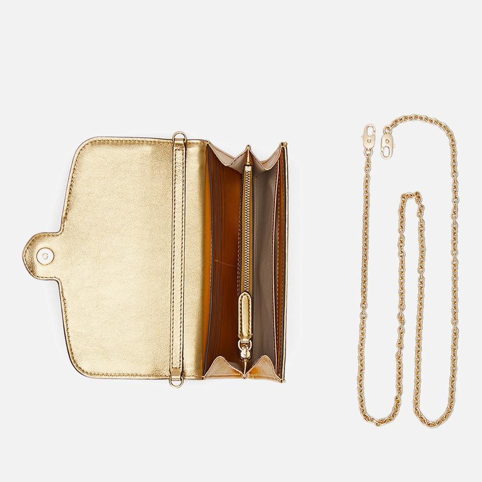 Lauren Ralph Lauren Adair 20 Metallic Woven Wallet