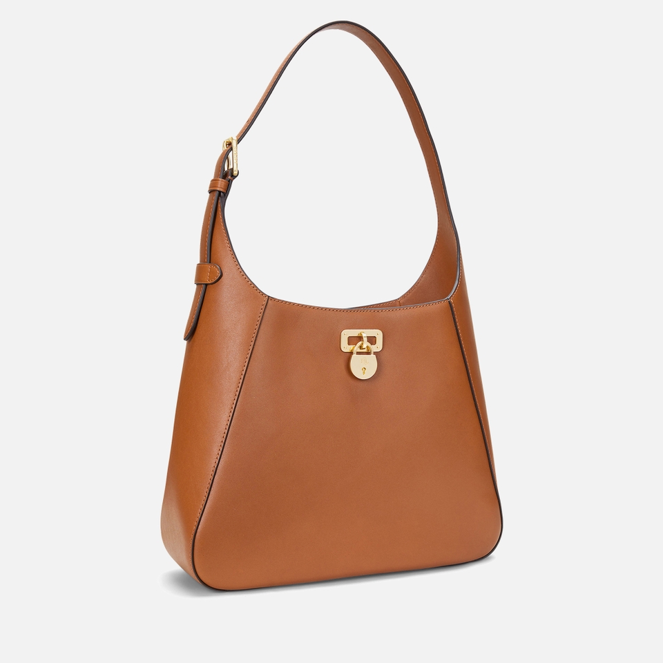 Lauren Ralph Lauren Tanner Leather Shoulder Bag