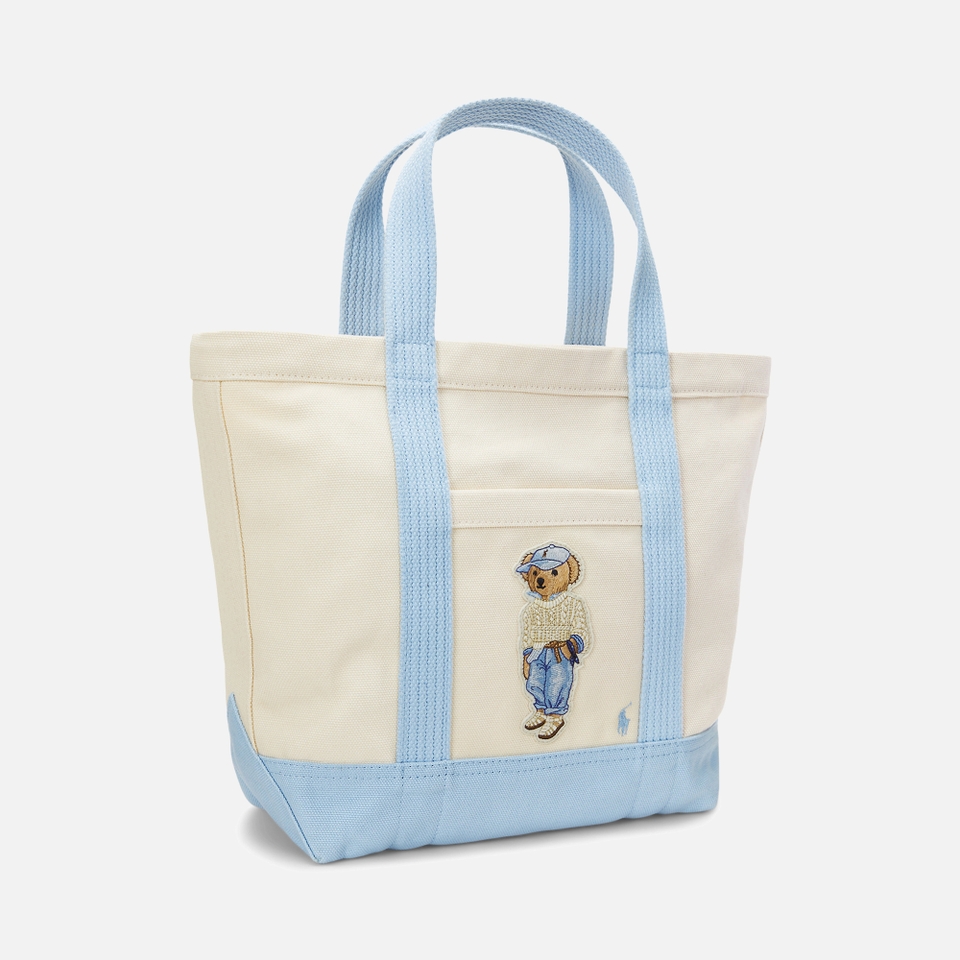 Polo Ralph Lauren Bear Canvas Tote Bag