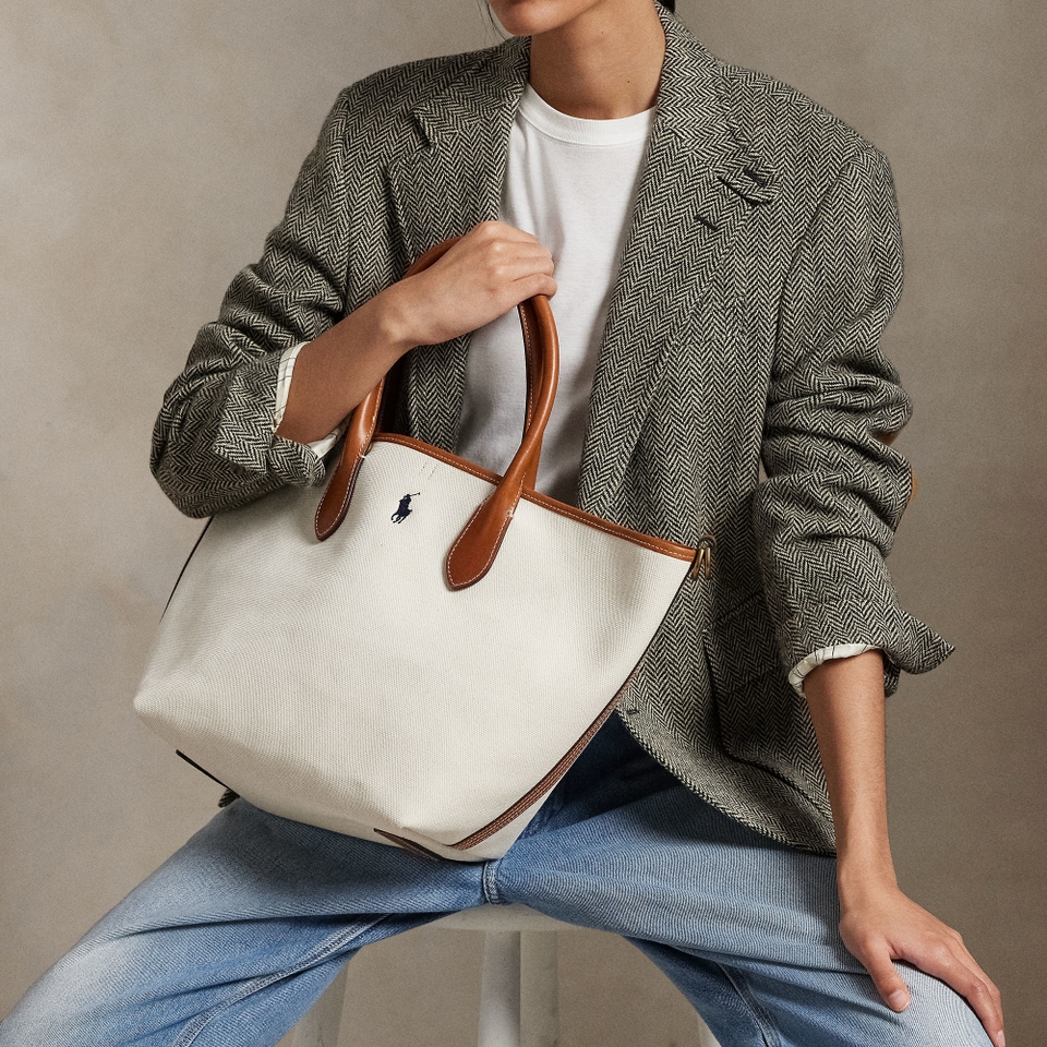 Polo Ralph Lauren Bellport Canvas Tote Bag