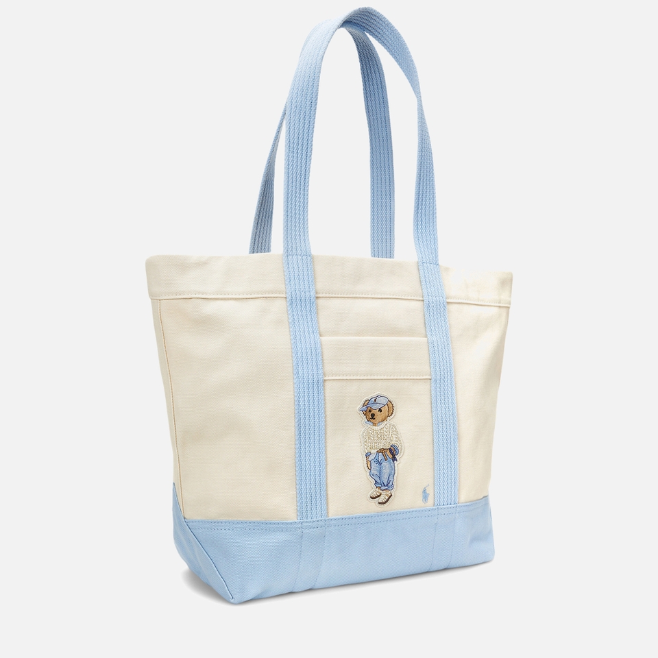 Polo Ralph Lauren Bear Canvas Tote Bag