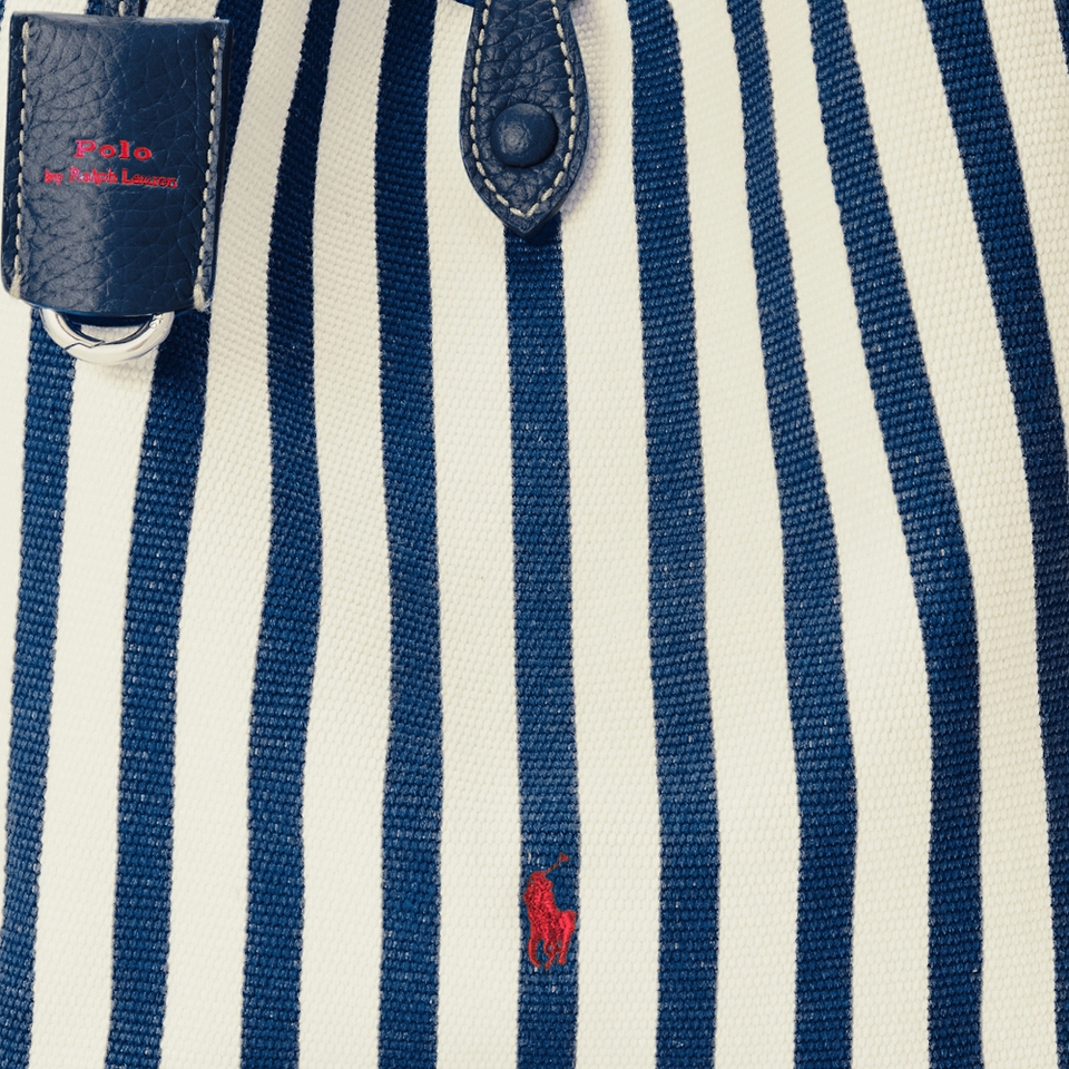 Polo Ralph Lauren Stripe Canvas Tote Bag