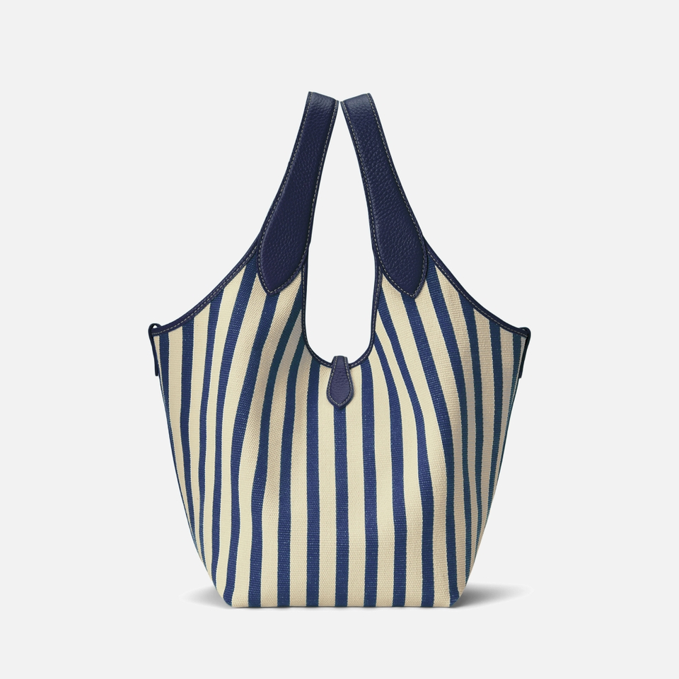 Polo Ralph Lauren Stripe Canvas Tote Bag