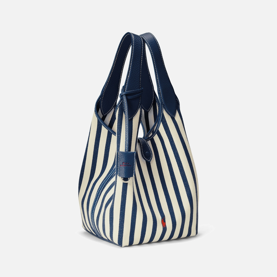 Polo Ralph Lauren Stripe Canvas Tote Bag