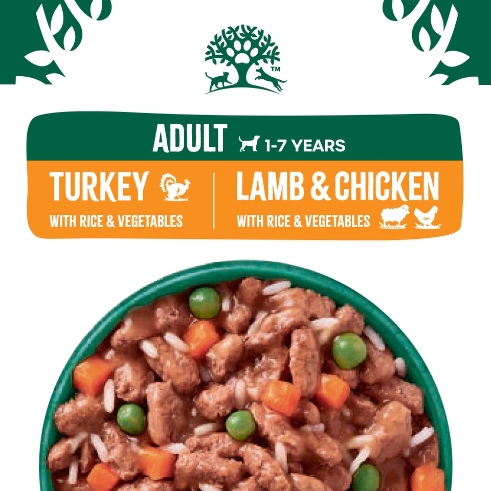 Adult Wet Dog Food in Gravy Variety Pack Pouches