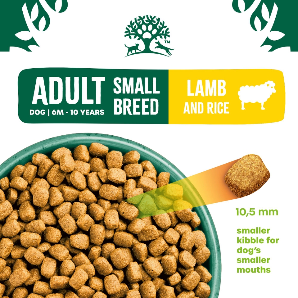 Adult Lamb & Rice Small Breed Dry Dog Food