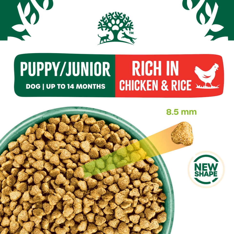 Puppy Chicken & Rice Dog Food 15kg