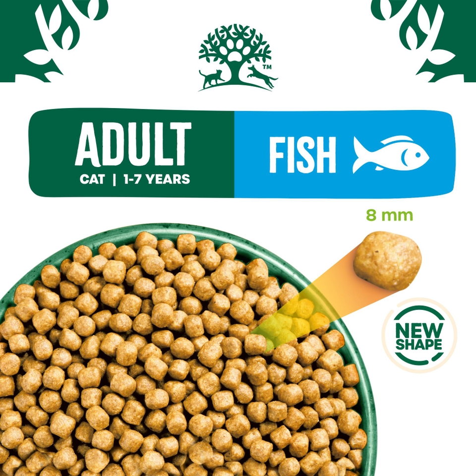 Senior Fish Dry Cat Food 12kg