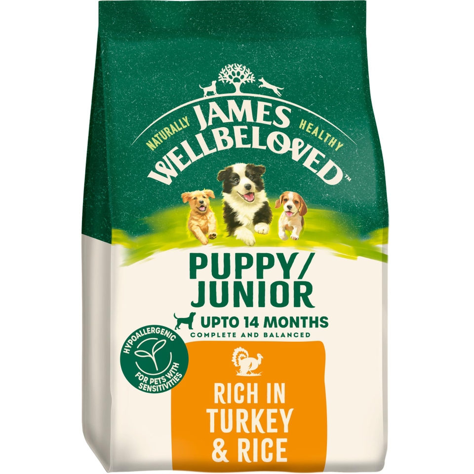 Puppy Turkey & Rice Dry Dog Food 12kg