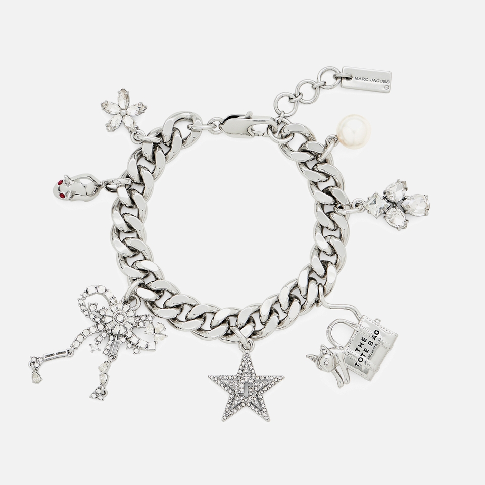 Marc Jacobs Cats Out Of The Bag Silver-Plated Bracelet
