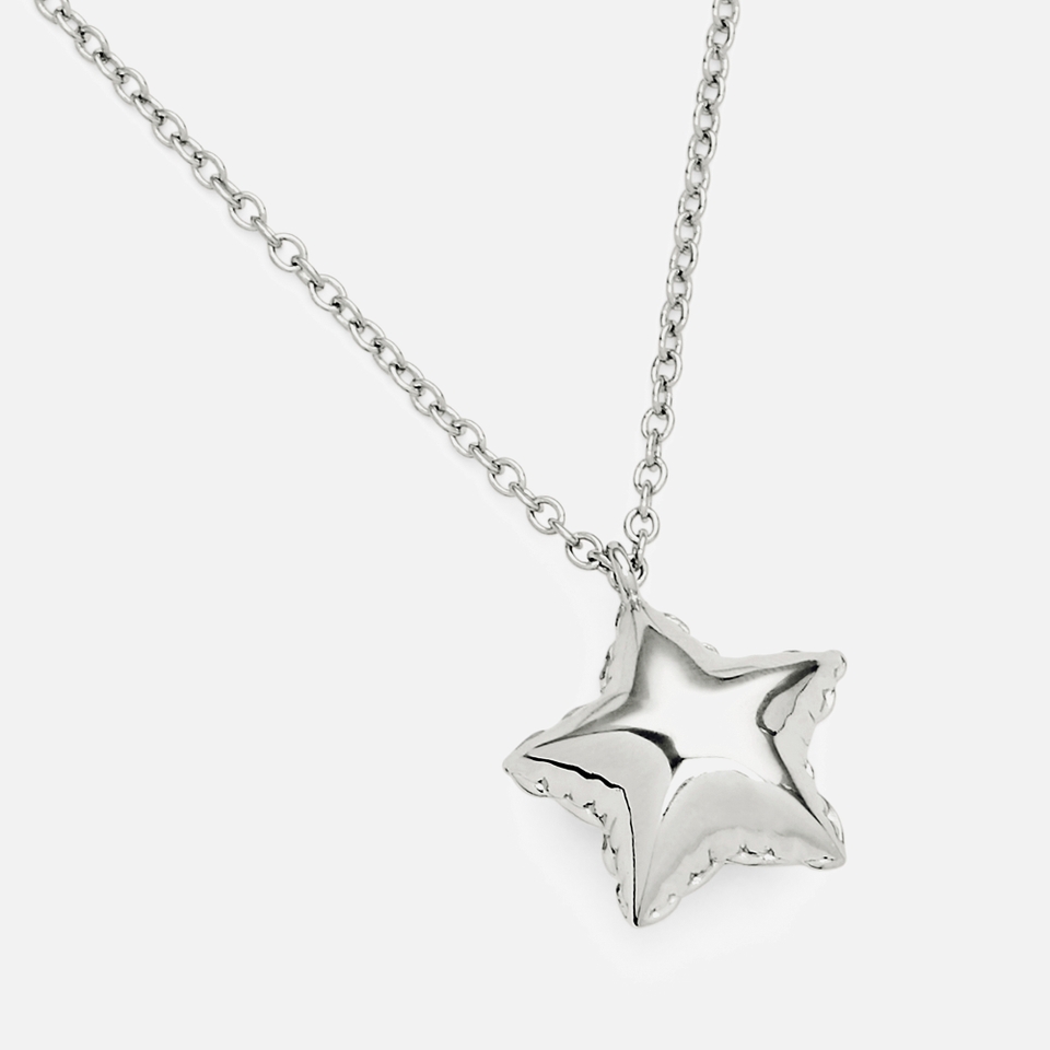 Marc Jacobs Balloon Star Silver-Plated Necklace